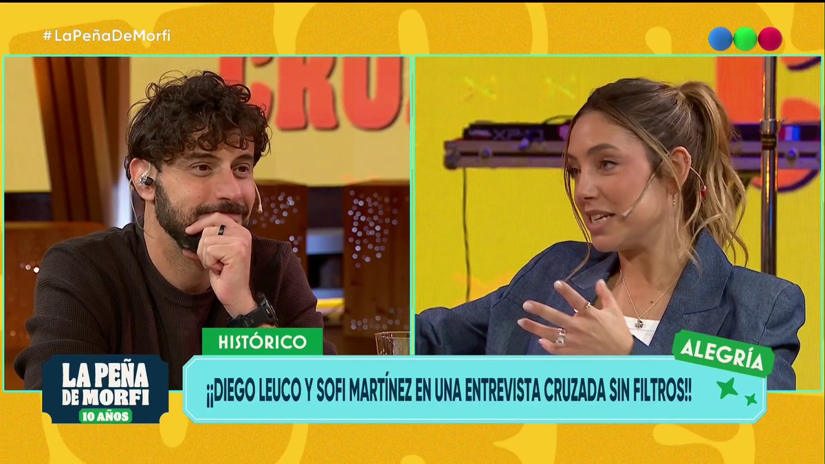 💬 "Fui a ver a Sofi a jugar al fútbol en secreto" #LaPeñaDeMorfi con Diego Leuco y @sofimmartinez