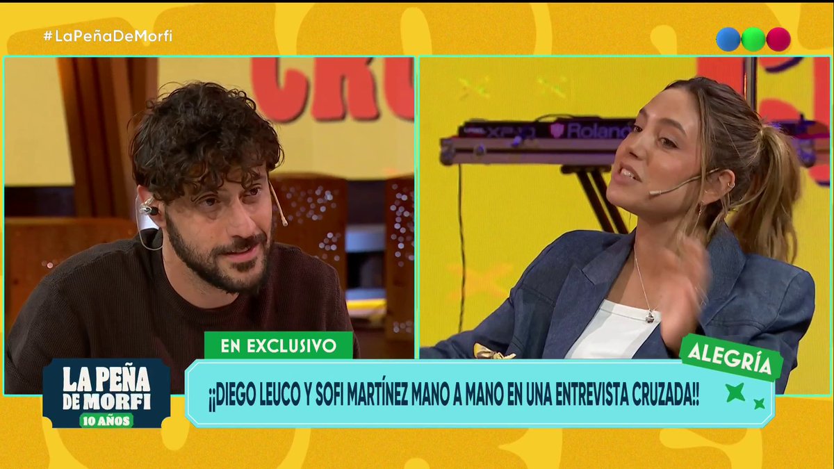 La pregunta del TURCO: ¿Diego extraña a Sofi? 💖 #LaPeñaDeMorfi con Diego Leuco y @sofimmartinez