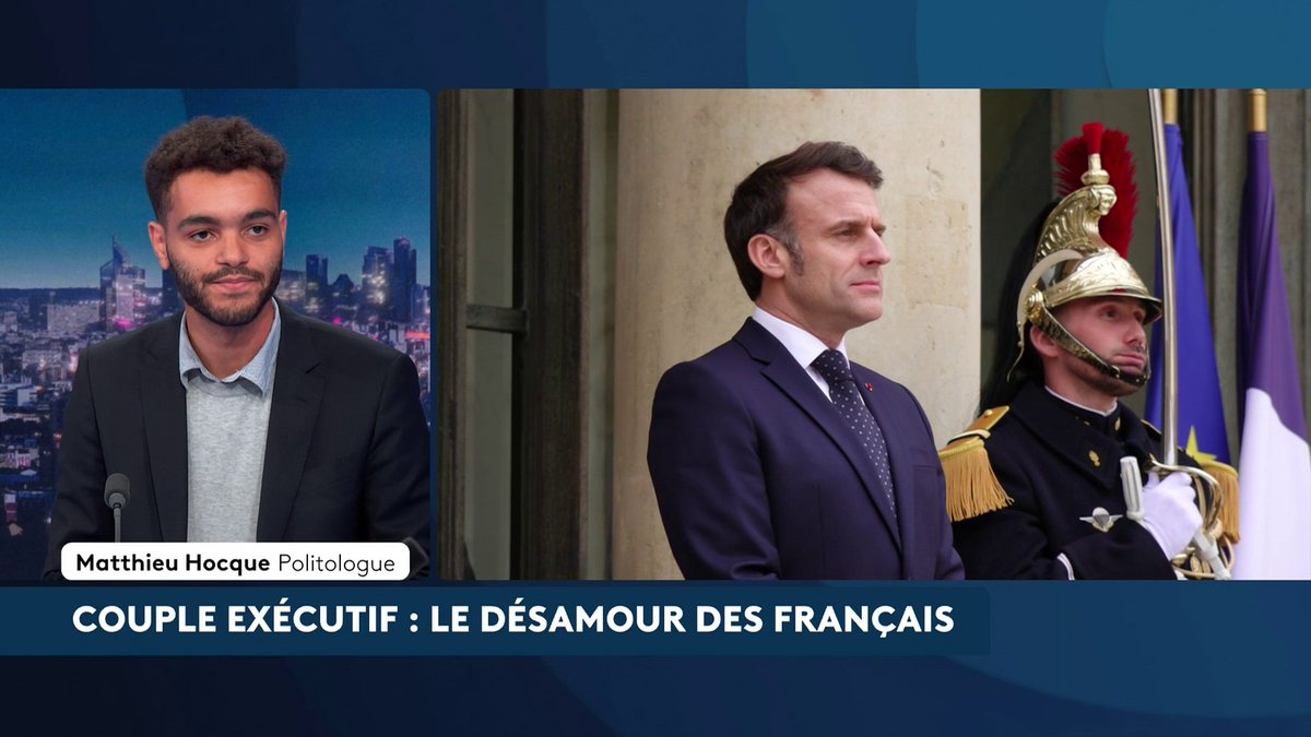 🔴 Emmanuel Macron : "C'est véritablement un rejet qui est massif", analyse Matthieu Hocque, politologue. Mais "ça ne veut pas dire que l'élection présidentielle qui arrive en 2027 va se jouer sur le bilan d'Emmanuel Macron". #ASuivreAvecClaireElisabethBeaufort #canal16