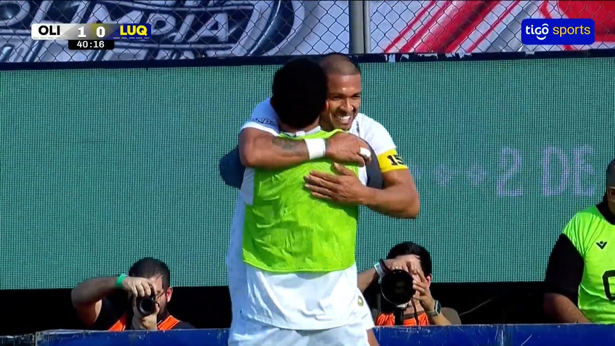 ⚽️ ¡GOLAZO DE RICHARD! El capitán franjeado, Richard Ortiz, anotó el primero ante Luqueño. Esto es para aplaudir👏. 📺Tigo Sports ▶️Viví el #ClausuraAPF2026 en