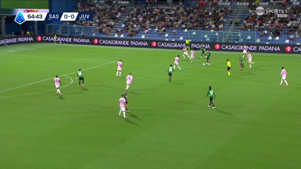 Sebastiano Esposito gives Sassuolo the lead against Juventus 🔥 📺 Stream now on TNT Sports &amp; HBO Max