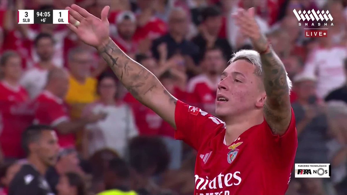 🔥😍 هدف رائع لجيانلوكا بريتسياني قبل قليل 🔴🇦🇷⚡️ سجل اللاعب الأرجنتيني الشاب 8 أهداف وصنع هدفين خلال 10 مباريات رسمية: ⚽️ هدف ضد هارت أوف ميدلوثيان. ⚽️🅰️ هدف وتمريرة حاسمة ضد أكاديميكو فيسيو. ⚽️ هدف ضد كاسا بيا. ⚽️⚽️ ثنائية ضد آرهوس (AGF). ⚽️ هدف ضد ماريتيمو. ⚽️🅰️ هدف وتمريرة حاسمة ضد موريرينسي. ⚽️ هدف ضد جيل فيسنتي.