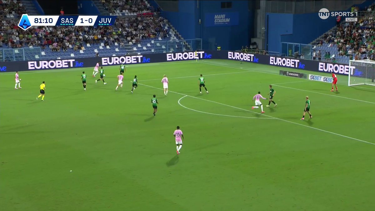 Edon Zhegrova equalises for Juventus ⚫⚪ 📺 Stream now on TNT Sports &amp; HBO Max