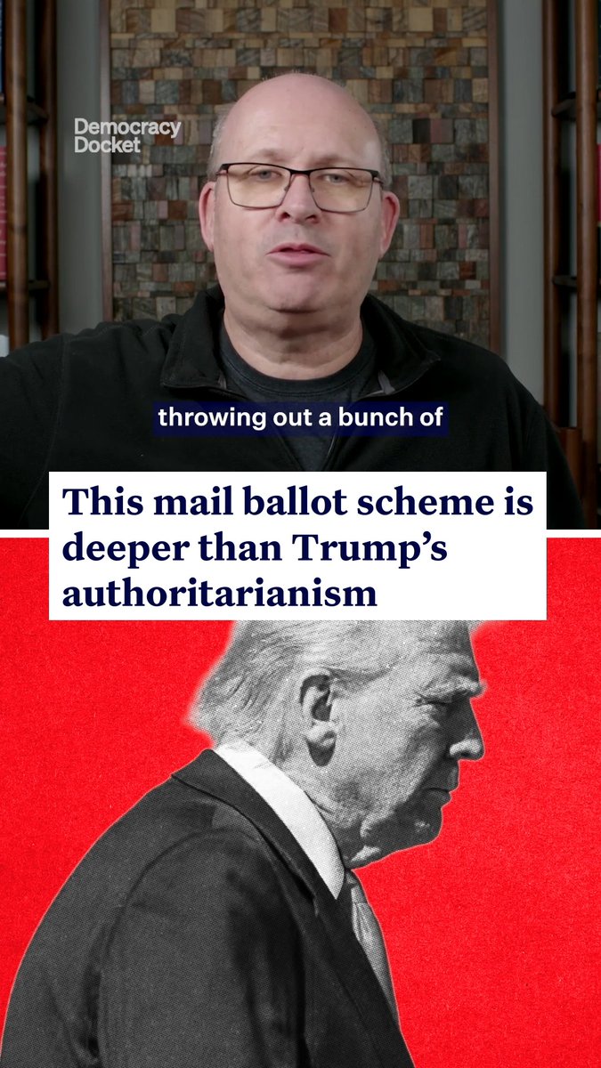 Here’s a question we see often: Won’t Trump’s mail voting restrictions harm Republicans as well as Democrats? “[The GOP is] okay with throwing out a bunch of Republicans’ [votes] as long as they are mostly harming Democrats,” Marc Elias says, “and they know they are.” Stay in the know:
