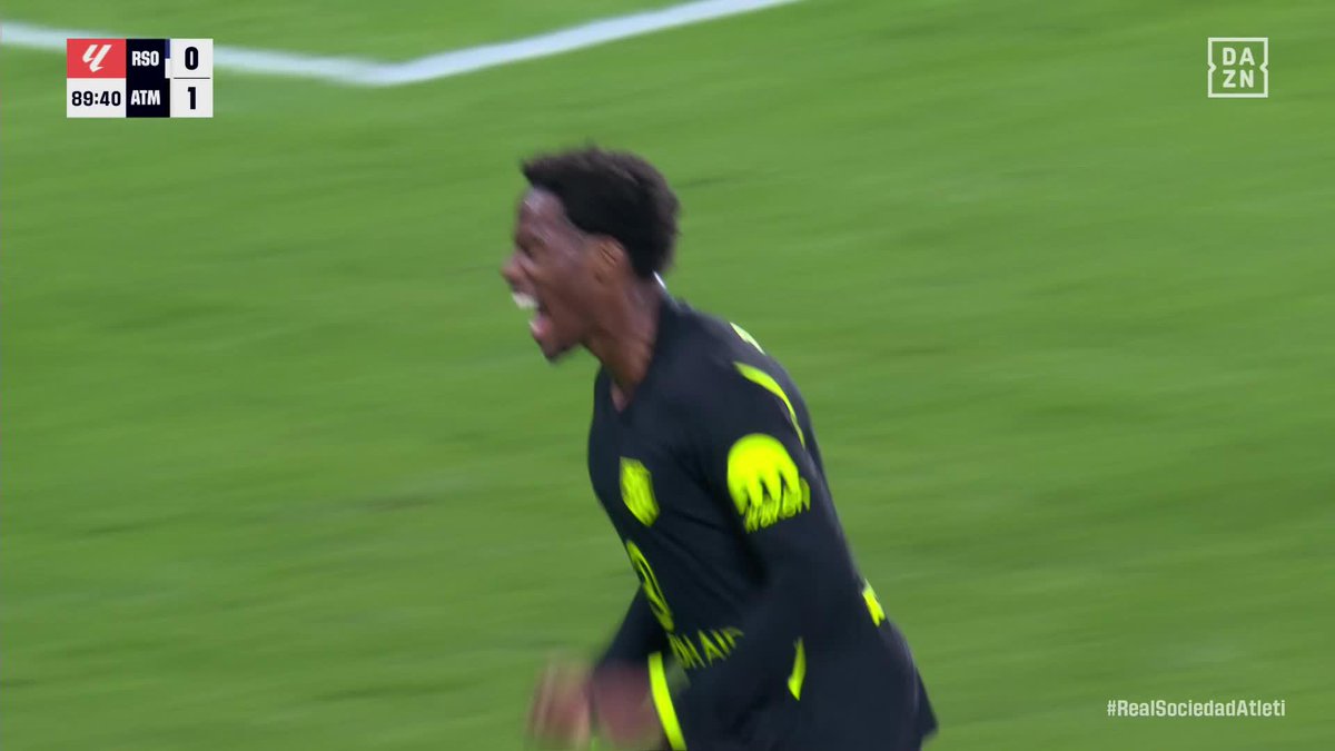 LLEGÓ AL ATLETI PARA MARCAR GOLES COMO ESTE 🔥 Jonathan David se estrena como goleador colchonero en LALIGA 🌟🇨🇦 #LALIGAenDAZN ⚽️