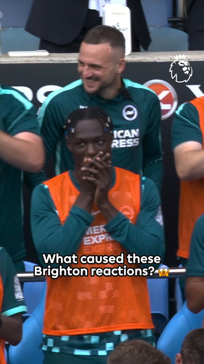 Fitting reactions to an incredible Lewis Dunk goal 🤯 Brighton & Hove Albion