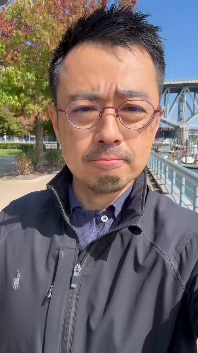 今週もぼちぼち頑張りましょう😊 おじさんぽしながらご挨拶🌲🇨🇦