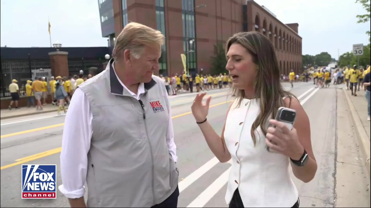 "I think that is so unserious." Michigan Republican Senate candidate Mike Rogers brushes off Democratic opponent Abdul El-Sayed's challenge to play him in "one-on-one football, no pads" football after Fox News Alexis McAdams asks him about the unusual offer. Rogers dismisses the challenge and points instead to voters' economic concerns: "People are facing this affordability crisis. He wants to thump his chest and show how macho he is." The challenge stems from the candidates' ongoing back-and-forth over football after Rogers criticized El-Sayed's past comments about the sport and El-Sayed fired back by challenging him to meet on the field.