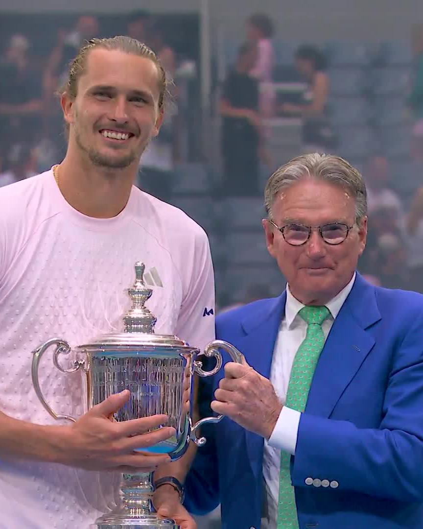 🏆🏆🏆🏆🏆🏆 Six US Open singles titles between the two of Jimmy Connors and Alexander Zverev.
