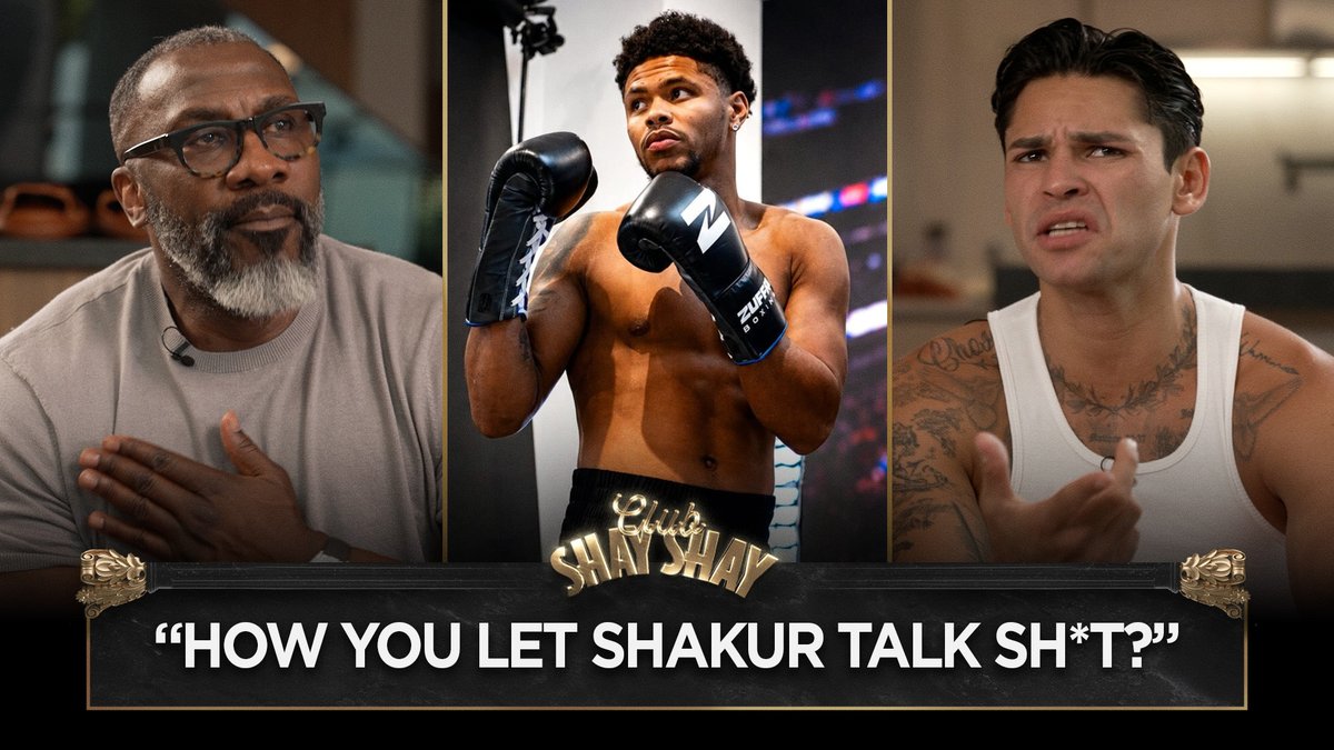 Ryan Garcia to Shannon Sharpe: “How you let Shakur Stevenson talk sh*t to you?” “Floyd Mayweather Floyd Mayweather was everything Shakur wants to be, but he’s just not.” - RYAN GARCIA
