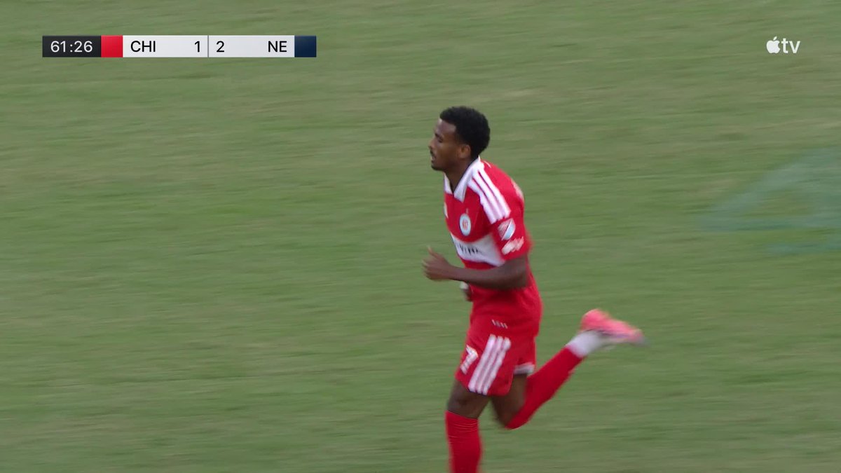Silky team soccer as Maren Haile-Selassie gets one back for Chicago Fire FC! 🔥