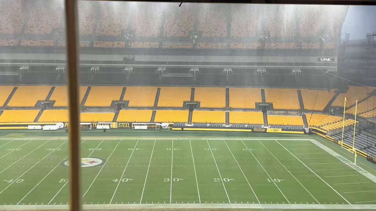 Ah crap this is going to mess the whole field up for #Pitt on Thursday.