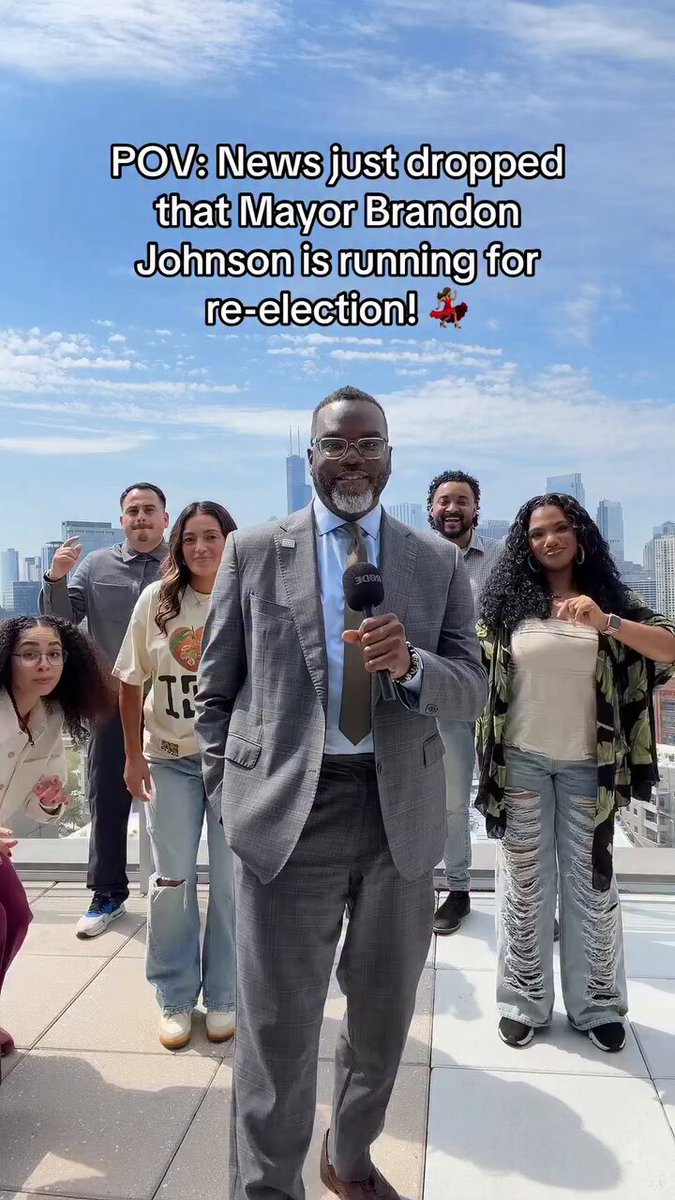 Brandon Johnson just announced he will run for reelection as Mayor of Chicago. It is amazing he had one term.
