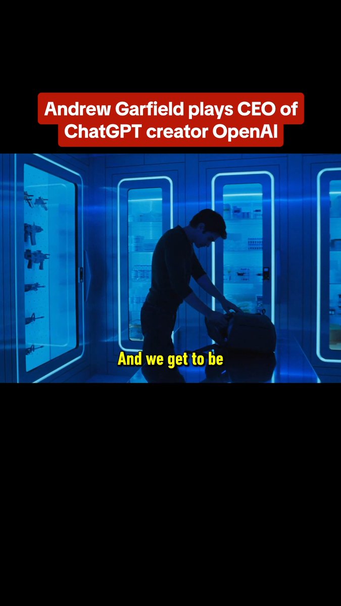"We're going to call it ChatGPT." Andrew Garfield plays Sam Altman in Luca Guadagnino's Artificial, with music by Gorillaz frontman Damon Albarn: