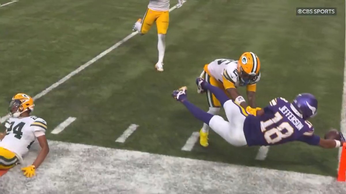JUSTIN JEFFERSON FULL SEND Vikings are POURING it on