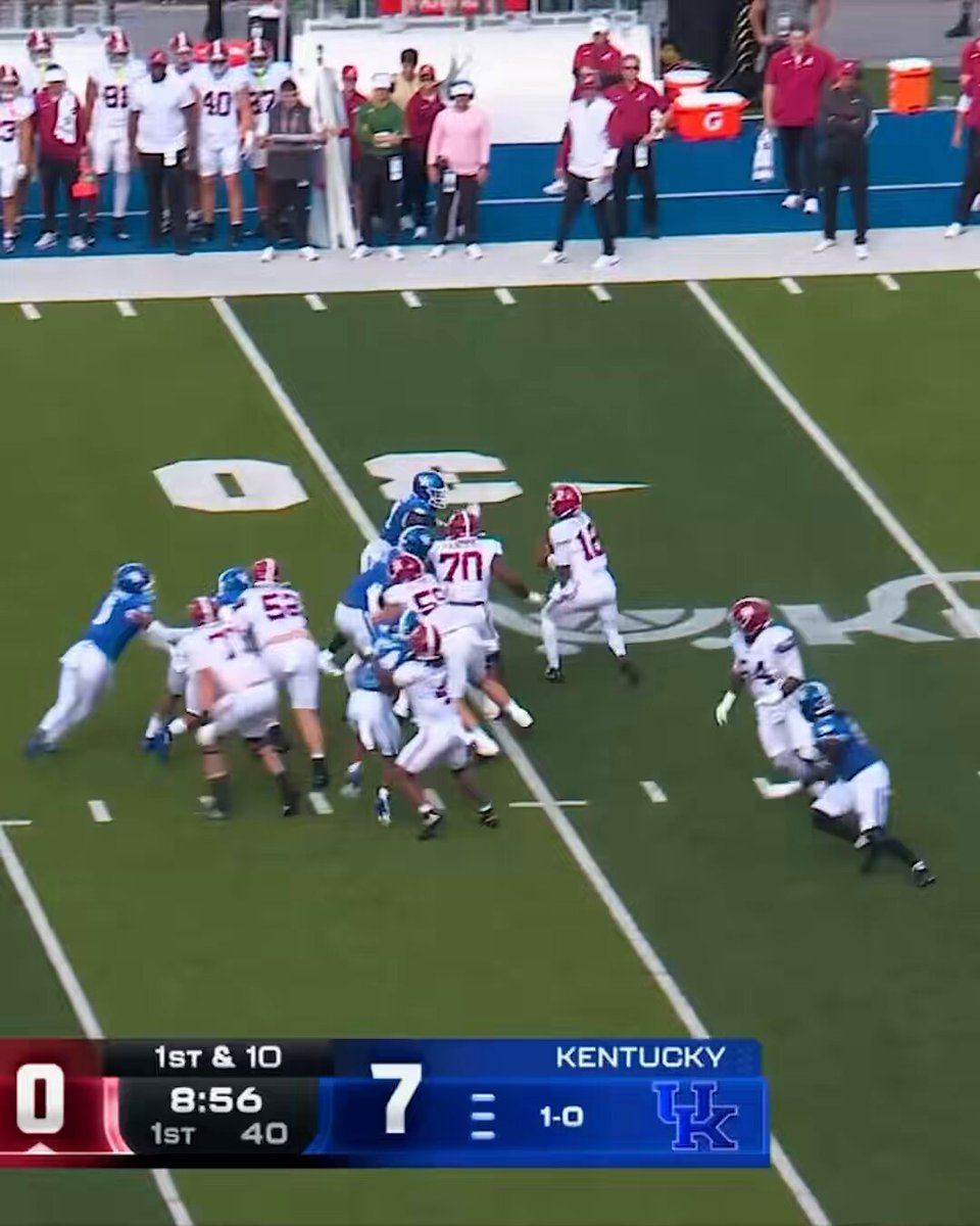 Big plays in the Bluegrass. 👊