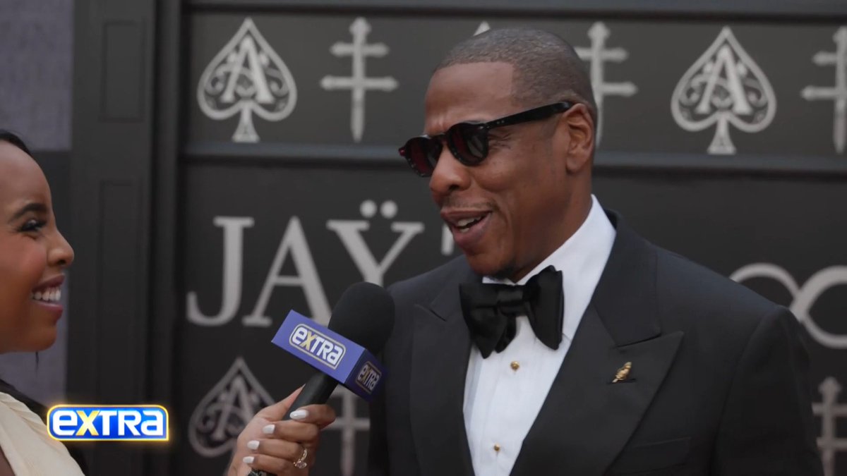 JAŸ-Z talks feeling nerves for Blue Ivy stepping into the spotlight and being inspired by "fearless" wife Beyoncé. We caught up with him at the NYC premiere of "JAŸ-Z in 8,” premiering Sept. 18 on HBO. Full interview 🔗: