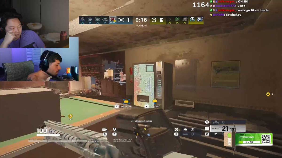 "what's my button" mingo on mnk in T3 grand finals cause he got upset (they're up 2-0 in maps btw)