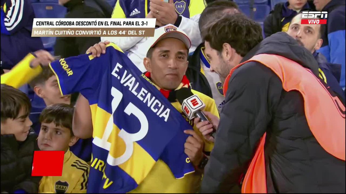 ¡ENNER VALENCIA SE LLEVÓ TODOS LOS FLASHES DE LA BOMBONERA! El ecuatoriano anotó su primer gol en Boca y los hinchas lo aclamaron. ▶️ Mirá #ESPNFútbol1 en el Plan Premium de #DisneyPlus