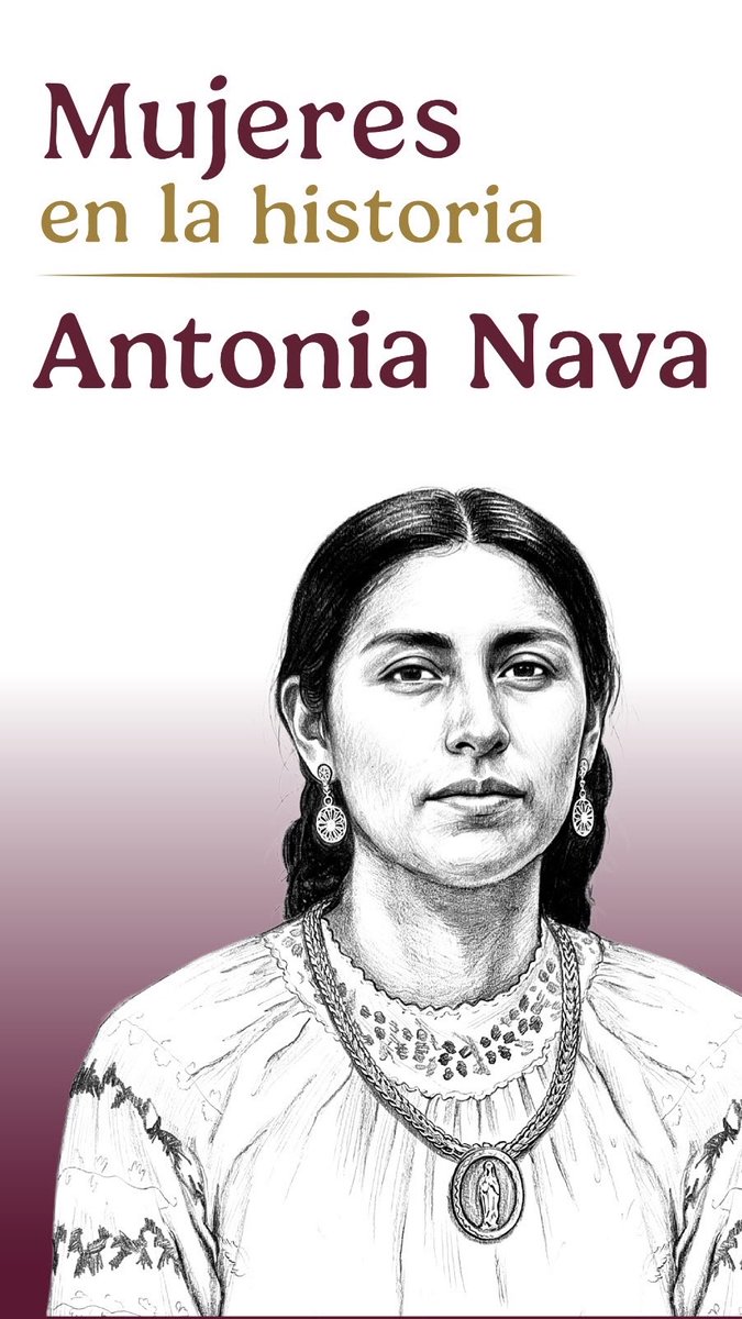 #MujeresEnLaHistoria | Antonia Nava, conocida como “la Generala”, se incorporó a las tropas insurgentes, empuñó las armas y participó activamente por la libertad de la patria. Luchó hasta la consumación de la Independencia. En 1821, formó parte del desfile triunfal del Ejército Trigarante.