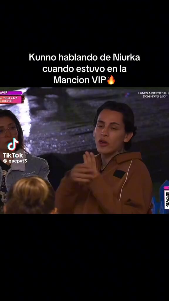 Kunno platicando a todos como niurka quedó eliminada de la mansion vip y se llevo al bruno 😂😂 #lagranjavip