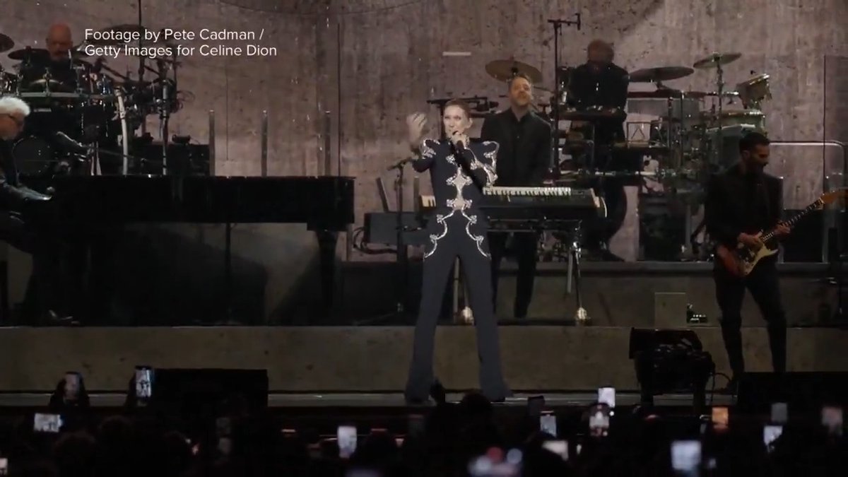 After six years battling a rare illness, Céline Dion returned to the stage near Paris, moving 35,000 fans with her first full concert since her diagnosis. @linseydavis shares a true testament to resilience and her powerful comeback.