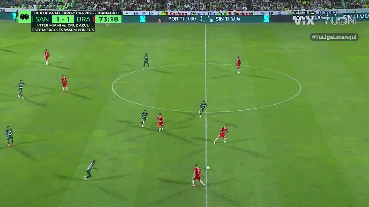 ¡MADRE MÍA, JURADO EVITA EL SEGUNDO DEL SANTOS! 🔥 Sebastián Jurado le niega el gol a Esteban Lozano. #TuLigaLateAqui