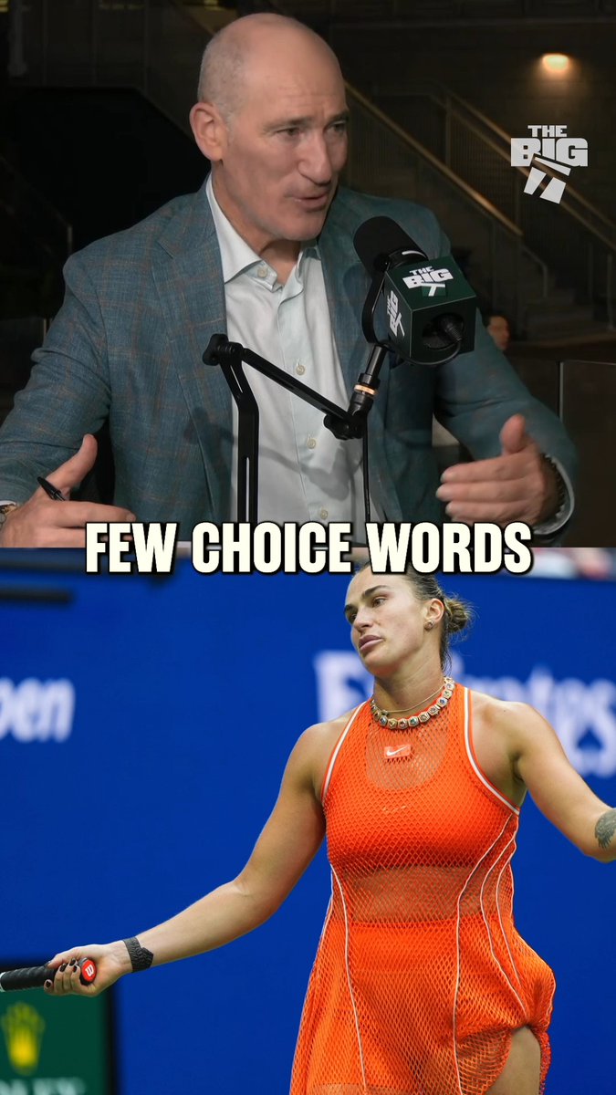The Big T is breaking down Sabalenka's year after the final slam of the season 🎙️ Listen or watch now: