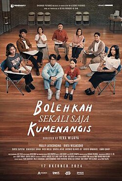 🎬 Judul: Bolehkah Sekali Saja Kumenangis 👻 Genre: Drama Indonesia 📅 Rilis: 17 Oktober 2024 ⏱️ Durasi: 102 menit ⭐️ Pemain: Prilly Latuconsina, Dikta Wicaksono, Surya Saputra, Dominique Sanda, Widi Mulia