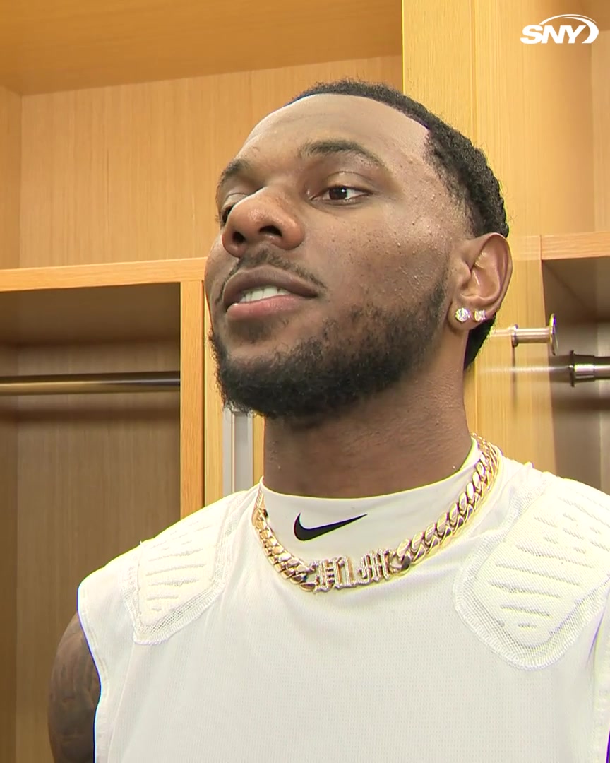 "We've got guys in here that expect to win" Malik Nabers on how he feels being part of a 1-0 Giants team: