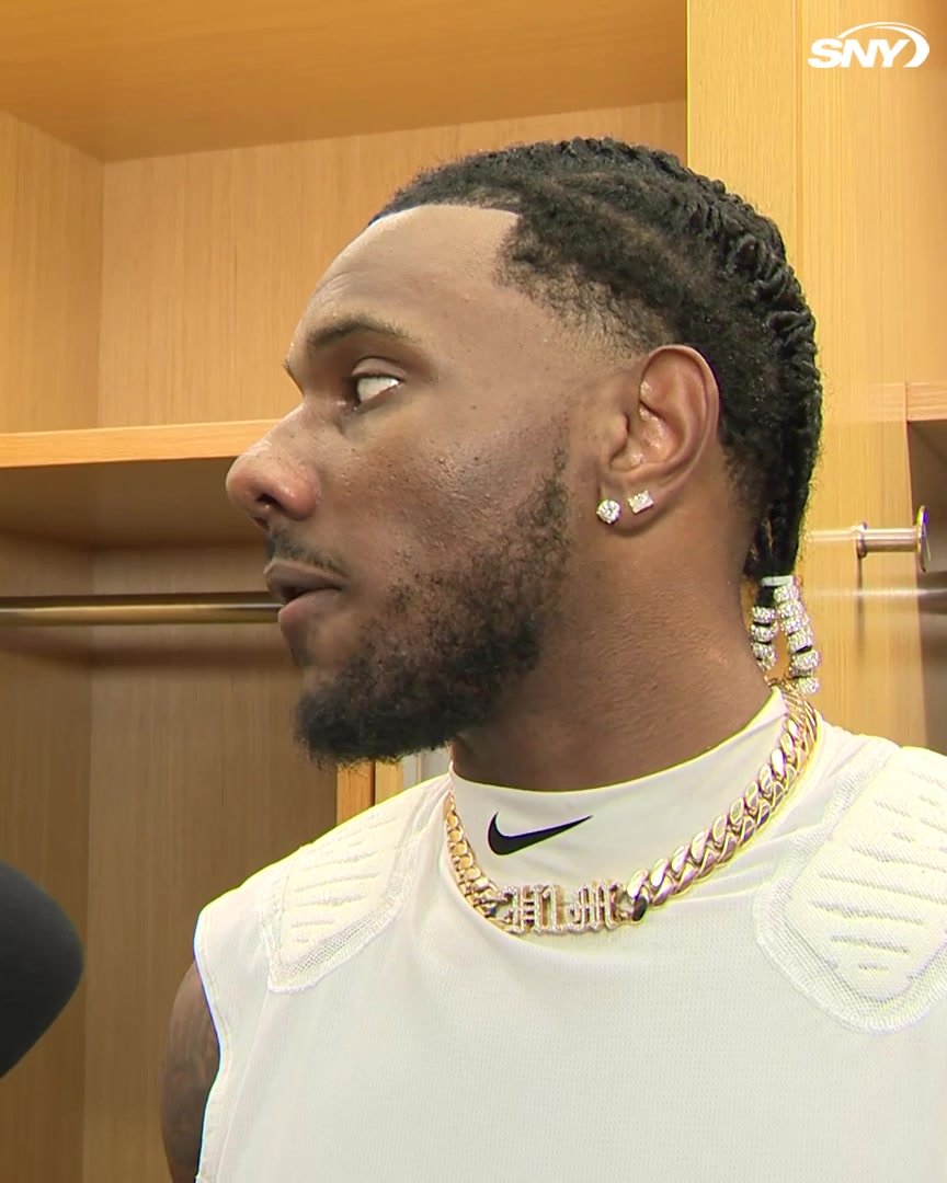 "Every time it goes to 9, I know it's going to get caught" Malik Nabers loves playing alongside Isaiah Likely: