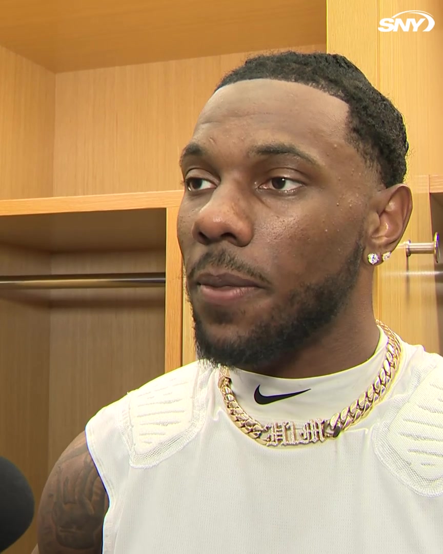 Malik Nabers went over to Jaxson Dart in the third quarter and told him: "You're a dawg" He believes positive reinforcement helped Dart stay locked in