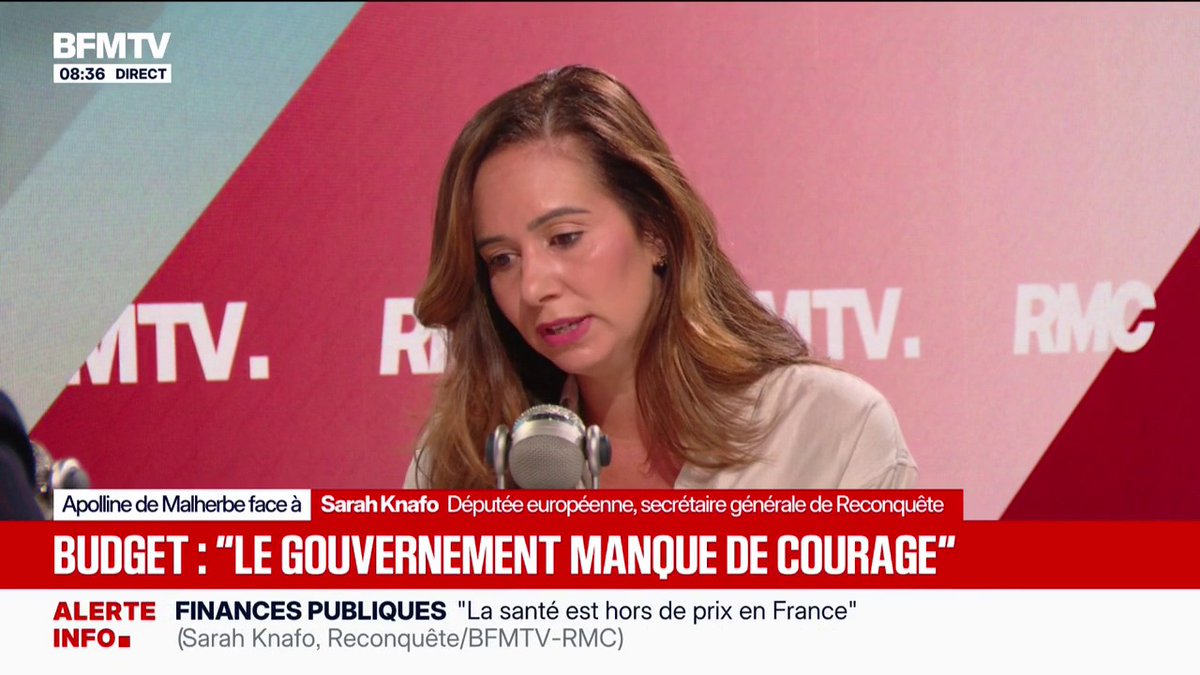 Carburants: “L’État est le premier profiteur de guerre”, dénonce Sarah Knafo, députée européenne Reconquête