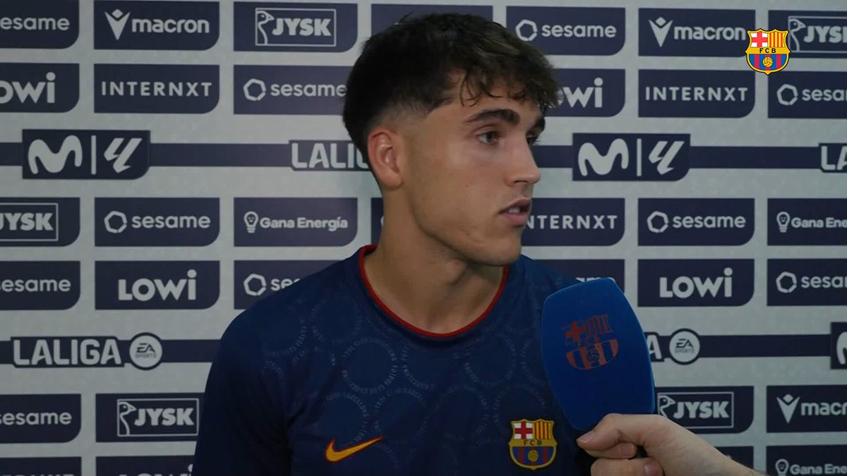 Què van dir Cubarsí, Eric i Adeyemi després de derrotar al Llevant per 2-4?