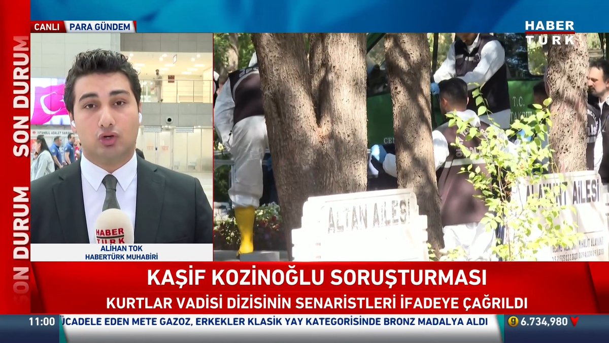 #SONDURUM - Kaşif Kozinoğlu soruşturması... Kurtlar Vadisi dizisinin senaristleri ifadeye çağrıldı.