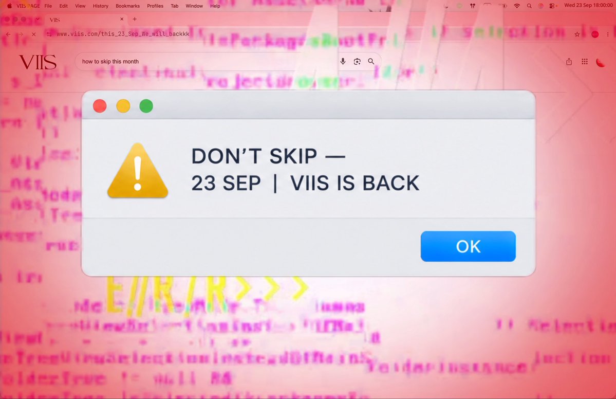 Skip this month? Not happening… VIIS is coming back ‼️ #VIIS #วิส #GNEST