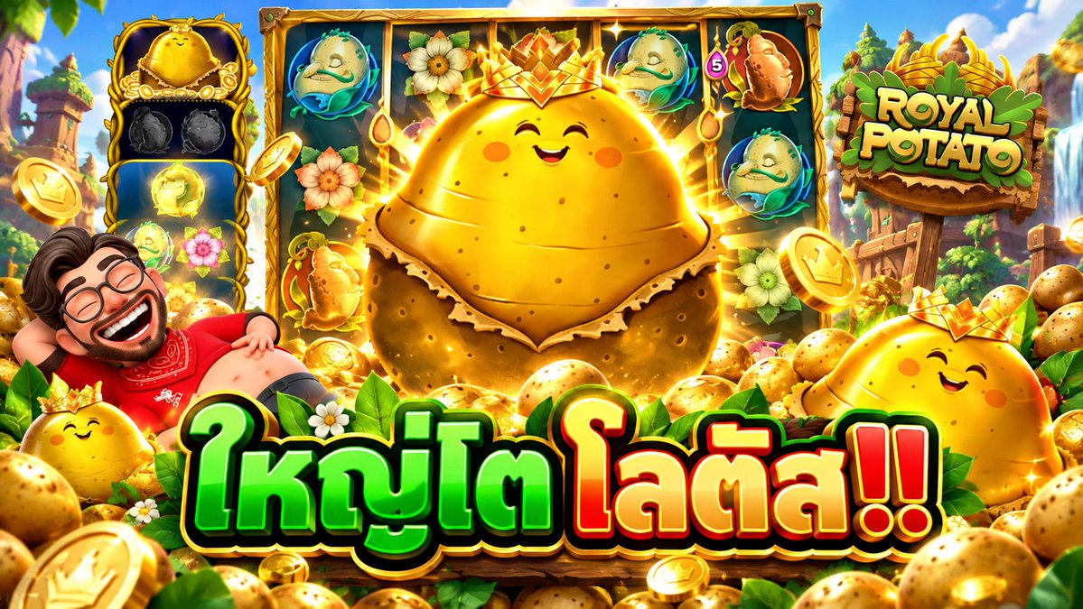 ใหญ่โตโลตัส เกือบได้ลุ้น MAX !!! Royal Potato - Relax gaming ⌛️ เช็คช่องจริงทั้งหมดเฮียริช : #เฮียริชสวิตเซอร์แลนด์