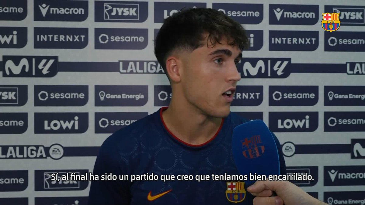🎙️ Cubarsí, Eric y Adeyemi analizan la victoria frente al Levante