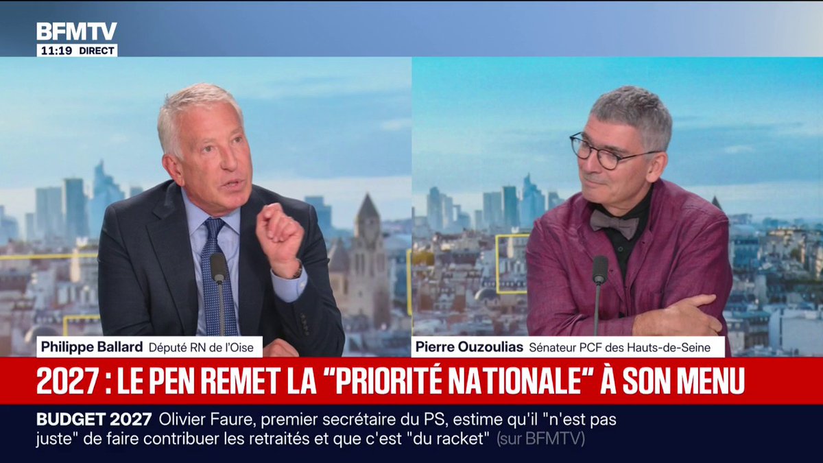 Propositions du RN sur le logement social: "La préférence nationale, c'est ce que Pétain a mis en place en 1940", lance le sénateur PCF Pierre Ouzoulias