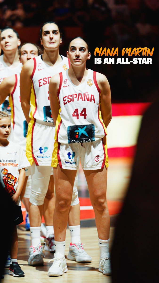 Just 20 years old and already killing it on the biggest stage of the game 🙌 Iyana Martin is a World Cup All-Star 🇪🇸 #FIBAWWC
