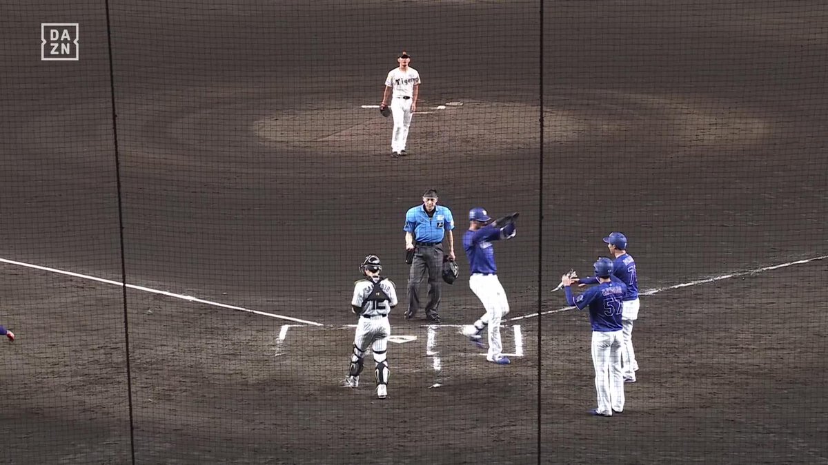 助っ人スラッガーの風格 マラーが再び甲子園でジエンゴ バックスクリーンへ豪快な2号ホームラン ⚾️阪神×中日 #dragons #だったらDAZN