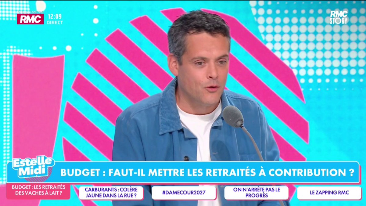 💶 Faut-il mettre les retraités à contribution ? 🎙️ Baptiste des Monstiers : "Bien sûr qu'il faut que tout le monde mette la main à la poche ! On entend tout le temps "ils ont travaillé toute leur vie"... ils ont bénéficié aussi d'une période de croissance qui n'a pas de pareil !"