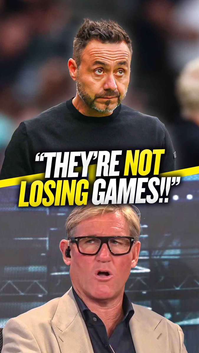 🤷♂️ "The players must take some responsibility!" 👊 "They can defend better, now they've got to create and De Zerbi will do it!" Simon Jordan backs De Zerbi as he insists things are on the up at #THFC despite scoring no goals in their opening four league games! ✅