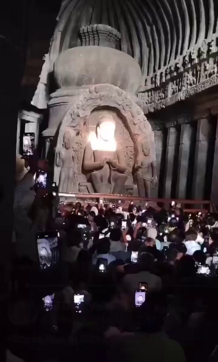 The Buddhist Ajanta–Ellora Caves are older than Judaism, Christianity, Islam, and Hinduism.