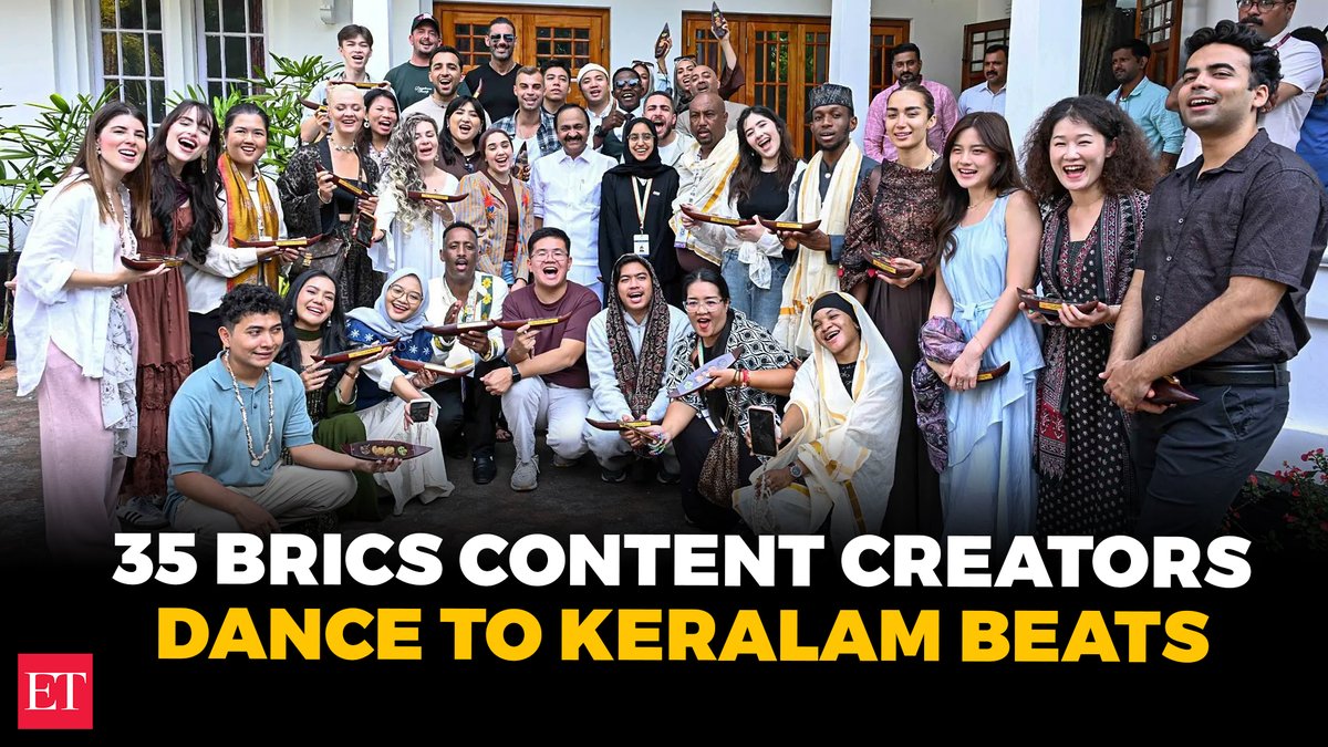 #BRICS #creators in #Keralam: #CMSatheesan showcases ‘Real Keralam Story’ to global audience | 📢🌍 Catch the day's latest news here ➠ 🗞️