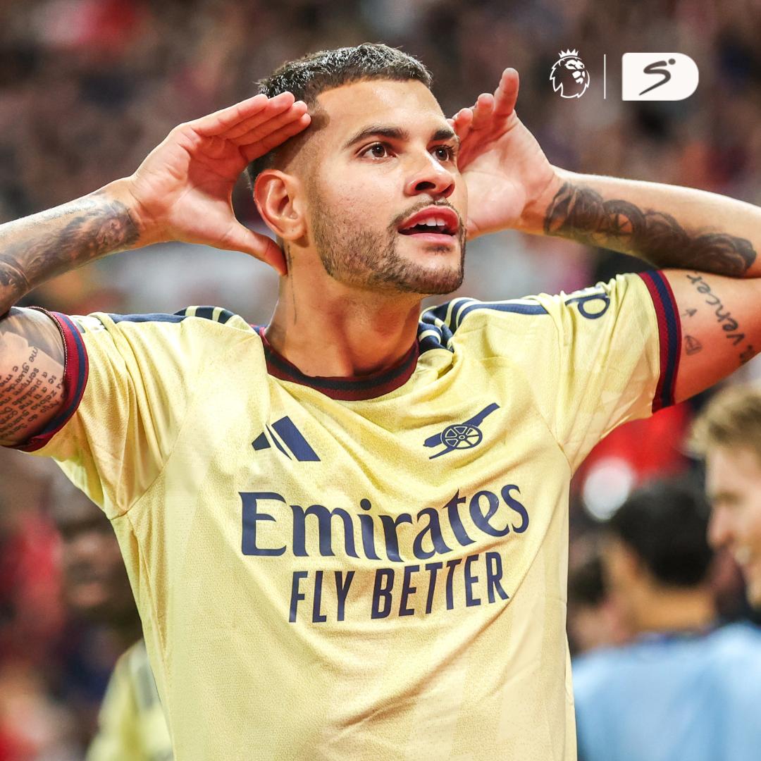Bruno Guimarães launches a 𝐑𝐎𝐂𝐊𝐄𝐓 at the Stadium of Light 🚀