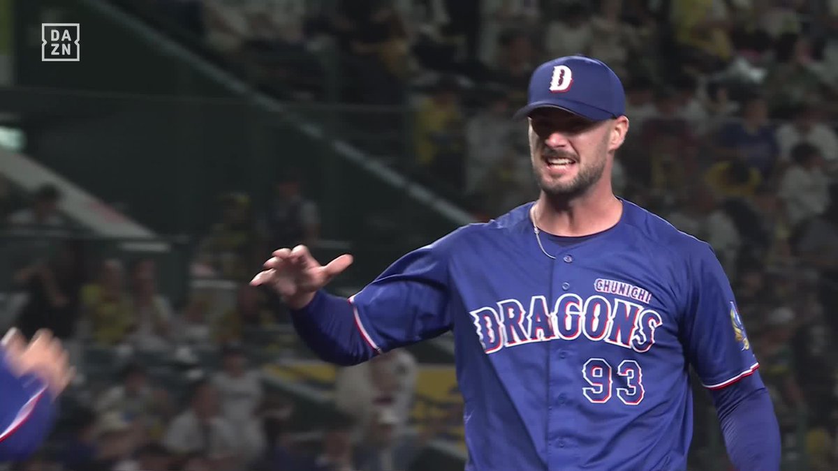 二刀流、降臨 マラーが投打に大活躍 投げては初完封、打っては2安打1HR4打点 ⚾️阪神×中日 #dragons #だったらDAZN