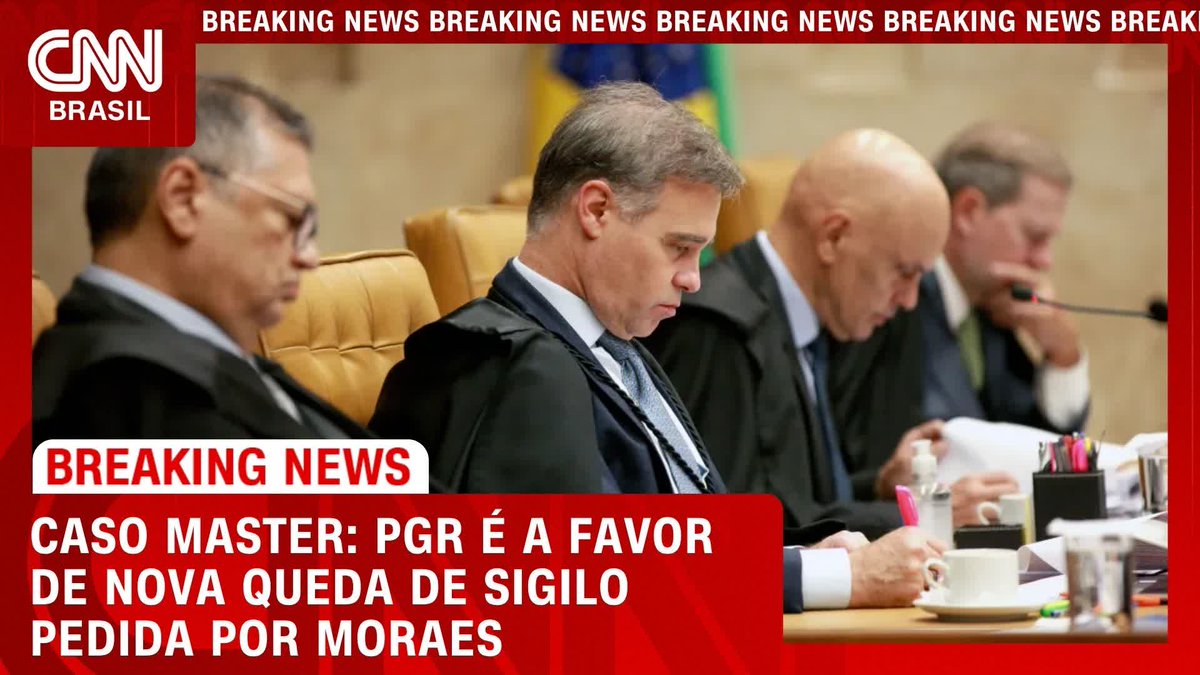PGR é a favor de nova queda de sigilo pedida por Moraes; assista #CNNNovoDia