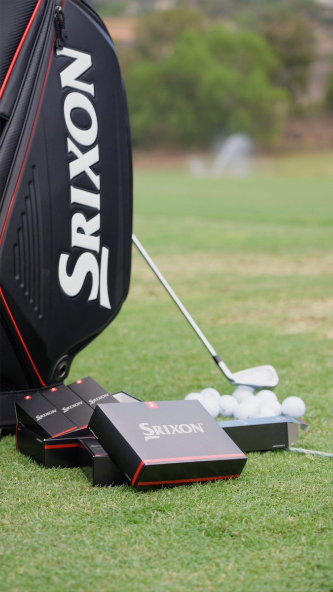 Black box delivery. 👀 New Srixon Golf Balls have officially hit Tour.