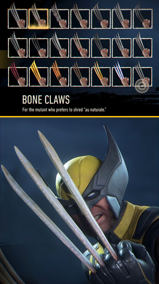 Adamantium claws aren't the only kind that Wolverine is working with. Which would be your pick?